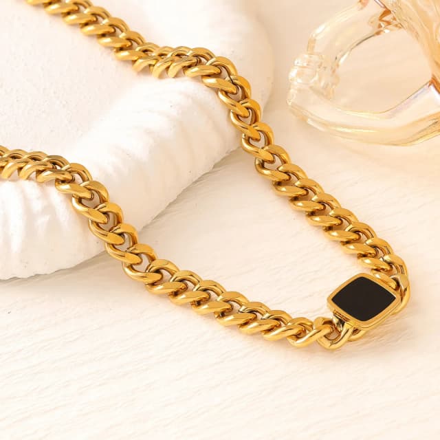 NINA - Collar de Acero Inoxidable