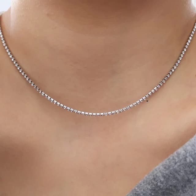 NOVA - Collar de Acero Inoxidable Clásico Bañado en Oro 18K